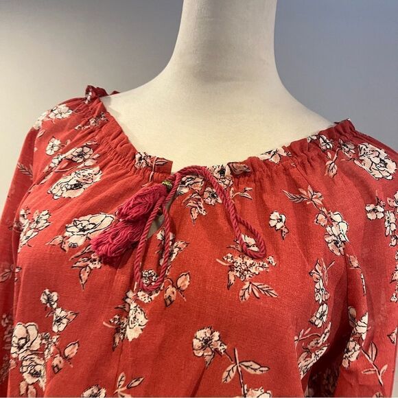 Maurice’s Floral Print long sleeve Dress size extra smalll - Picture 2 of 14